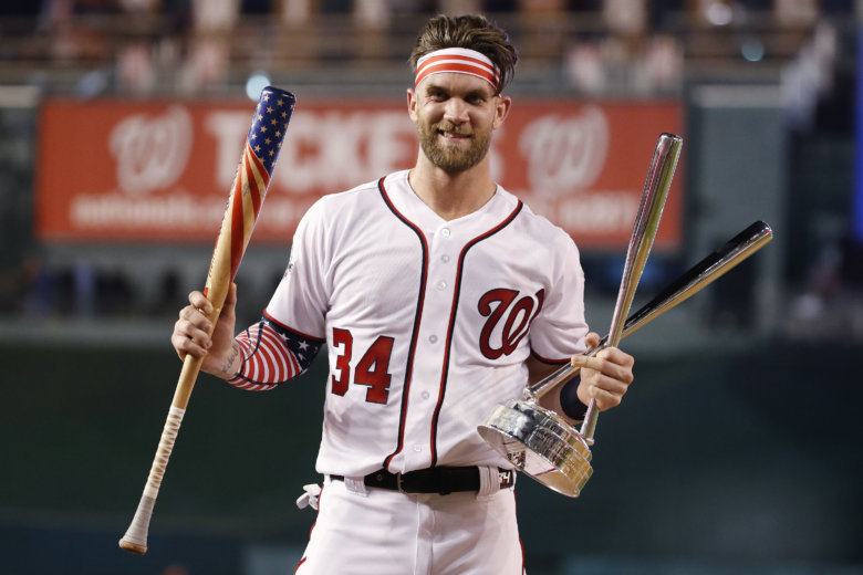 Bryce Harper thanked by Camden youth baseball players with custom